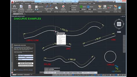 measure polyline autocad